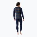 Vyriški termoaktyvūs marškinėliai Smartwool Merino 250 Baselayer Crew Boxed deep navy geo peaks 2