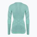 Moteriškas termoaktyvus marškinėlis su ilgomis rankovėmis Smartwool Intraknit Thermal Merino Baselayer Crew Pacific Blue/Nightfall Blue 2