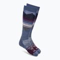 Moteriškos slidinėjimo kojinės Smartwool Ski Targeted Cushion Pattern OTC nightfall blue