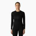 Moteriški marškinėliai ilgomis rankovėmis The North Face Easy Crew Neck black