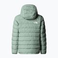 Vaikiška pūsta striukė The North Face Reversible Perrito Hooded slate moss 7