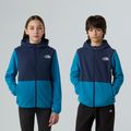 Vaikiškas flisinis džemperis The North Face Teen Glacier Full Zip Hoodie dusk blue/summit navy 3