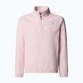 Vaikiškas fliso džemperis The North Face Teen Glacier 1/4 Zip pale blossom