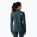 Moteriški marškinėliai The North Face Flex 1/4 Zip Slim deep cypress 3