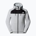 Vyriškas džemperis The North Face Reaxion Fleece Full Zip Hoodie high rise grey light heather
