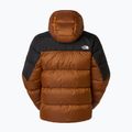 Vyriškos pūkinės striukės The North Face Diablo Down 2.0 Hoodie grybas ember/juodas heather/recycled 2