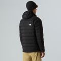 Vyriška pūsta striukė The North Face Abseil Stretch Down Hoodie black 3