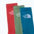 Kojinės The North Face Multi Sport Cush Crew Sock 3 poros dusk blue/slate moss 2