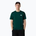 Vyriški marškinėliai The North Face Simple Dome hunter green