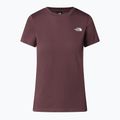 Moteriški marškinėliai The North Face Simple Dome Slim tawny quartz 4
