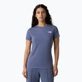 Moteriški marškinėliai The North Face Simple Dome Slim blue eclipse
