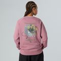 Moterikas džemperis The North Face Connect Relaxed Crew Graphic nostalgia rose 2