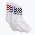 Kojinės Vans Classic Check Crew 3 poros white 2