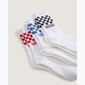 Kojinės Vans Classic Check Crew 3 poros white 3