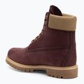 Vyriški batai Timberland Premium 6 Inch Lace Up Waterproof burgundy olive 3