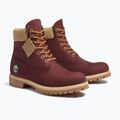 Vyriški batai Timberland Premium 6 Inch Lace Up Waterproof burgundy olive 3