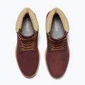 Vyriški batai Timberland Premium 6 Inch Lace Up Waterproof burgundy olive 5
