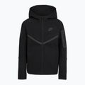 Vaikiškas džemperis Nike Sportswear Tech Fleece Full Zip black/black/black 7
