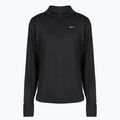 Moteriški bėgimo marškinėliai ilgomis rankovėmis Nike Swift Dri-FIT UV 1/4-Zip Plus Size black 6