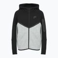 Vaikiškas džemperis Nike Sportswear Tech Fleece Full-Zip dark grey heather/black/black/black 6