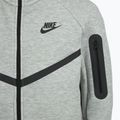 Vaikiški Nike Sportswear Tech Fleece džemperis su užtrauktuku Full-Zip tamsiai pilka heather/juoda/juoda 11