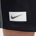 Nike Multi Dri-FIT vaikiški treniruočių šortai juodi/dūminiai pilki/juodi/juodi/balti 11