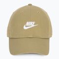 Kepurė su snapeliu Nike Club Unstructured Futura Wash parachute beige/white 2