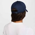 Nike Club Unstructured Futura Wash obsidiano/baltos spalvos beisbolo kepuraitė 5