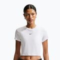 Moteriški marškinėliai Nike Sportswear Chill Knit white/black