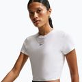 Moteriški marškinėliai Nike Sportswear Chill Knit white/black 4
