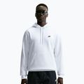 Vyriškas džemperis Nike Club Pullover Hoodie white/white/black