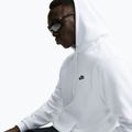 Vyriškas džemperis Nike Club Pullover Hoodie white/white/black 4