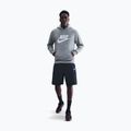 Vyriškas džemperis Nike Club Pullover Hoodie dark grey heather/light smoke grey/white 2
