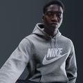 Vyriškas džemperis Nike Club Pullover Hoodie dark grey heather/light smoke grey/white 6