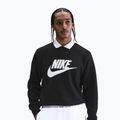 Vyriškas džemperis Nike Sportswear Club Graphic Fleece Crew black/white