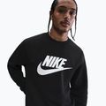Vyriškas džemperis Nike Sportswear Club Graphic Fleece Crew black/white 4