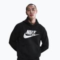 Vyriškas džemperis Nike Club Pullover Hoodie black/black/white