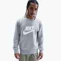 Vyriškas džemperis Nike Sportswear Club Graphic Fleece Crew dark grey heather/white