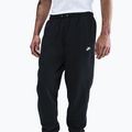 Vyriškos kelnės Nike Club Cuffed Brushed black/black/white 4