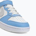 Vaikiški batai Nike Court Borough Low Recraft summit white/cobalt pulse/vast grey 7