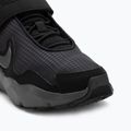 Nike Air Max Nova vaikiški bateliai juodi/antracitiniai/šaltai pilki/vulfo pilki 7