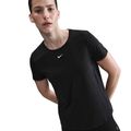 Moteriški treniruočių marškinėliai Nike One Classic Dri-Fit juoda/balta 4