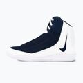 "Nike Inflict 4" balti / koledžo tamsiai mėlyni imtynių bateliai 2