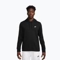 Vyriškas džemperis Nike Sportswear Club Knit Pullover Hoodie black/black/white