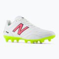 Vyriški futbolo batai New Balance 442's Academy V2 FG white/lime 8