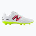 Vyriški futbolo batai New Balance 442's Academy V2 FG white/lime 9