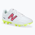 Vyriški futbolo batai New Balance 442's Academy V2 FG white/lime