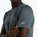 Vyriški bėgimo marškinėliai New Balance Athletics Reflective graphite 4