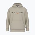 Vyriškas džemperis New Balance Reimagine Fleece Hraphic Hoody timberwolff