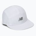 Kepurė su snapeliu New Balance 6 Panel Performance V 2.0 white